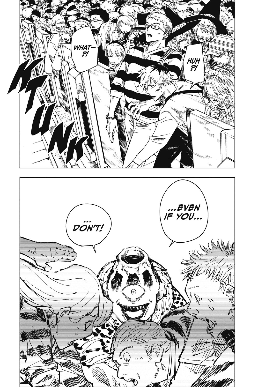 Jujutsu Kaisen Manga Chapter 84 page 3 - The Shibuya Incident, Part 2