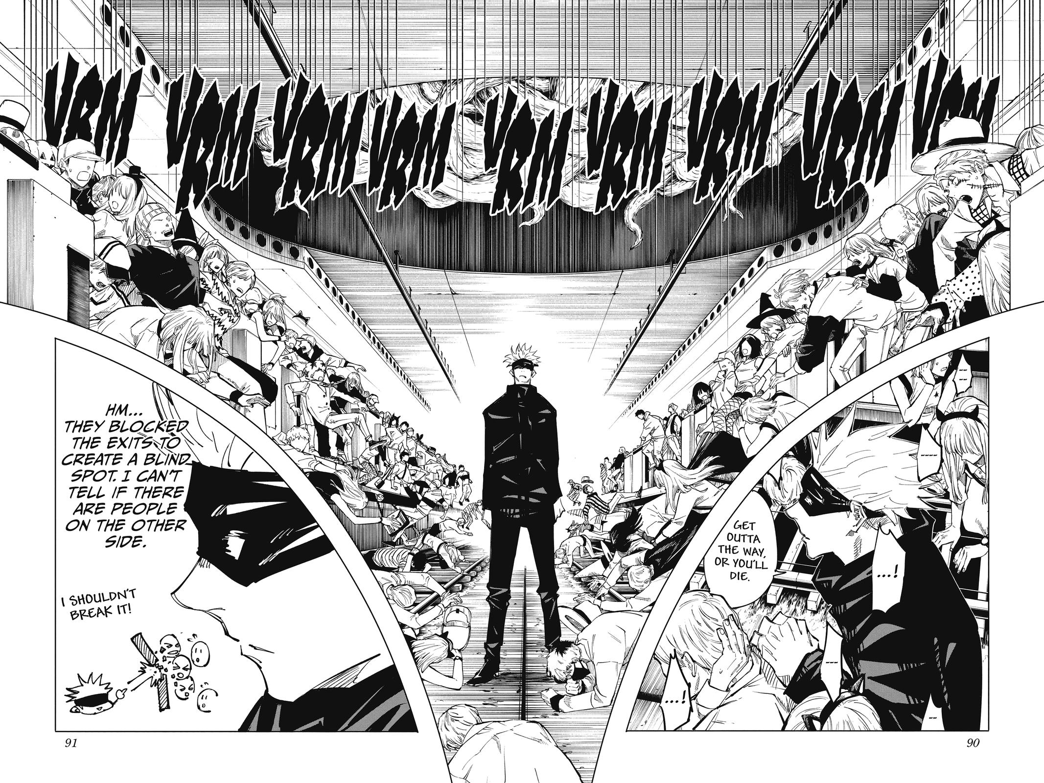 Jujutsu Kaisen Manga Chapter 84 page 4 - The Shibuya Incident, Part 2