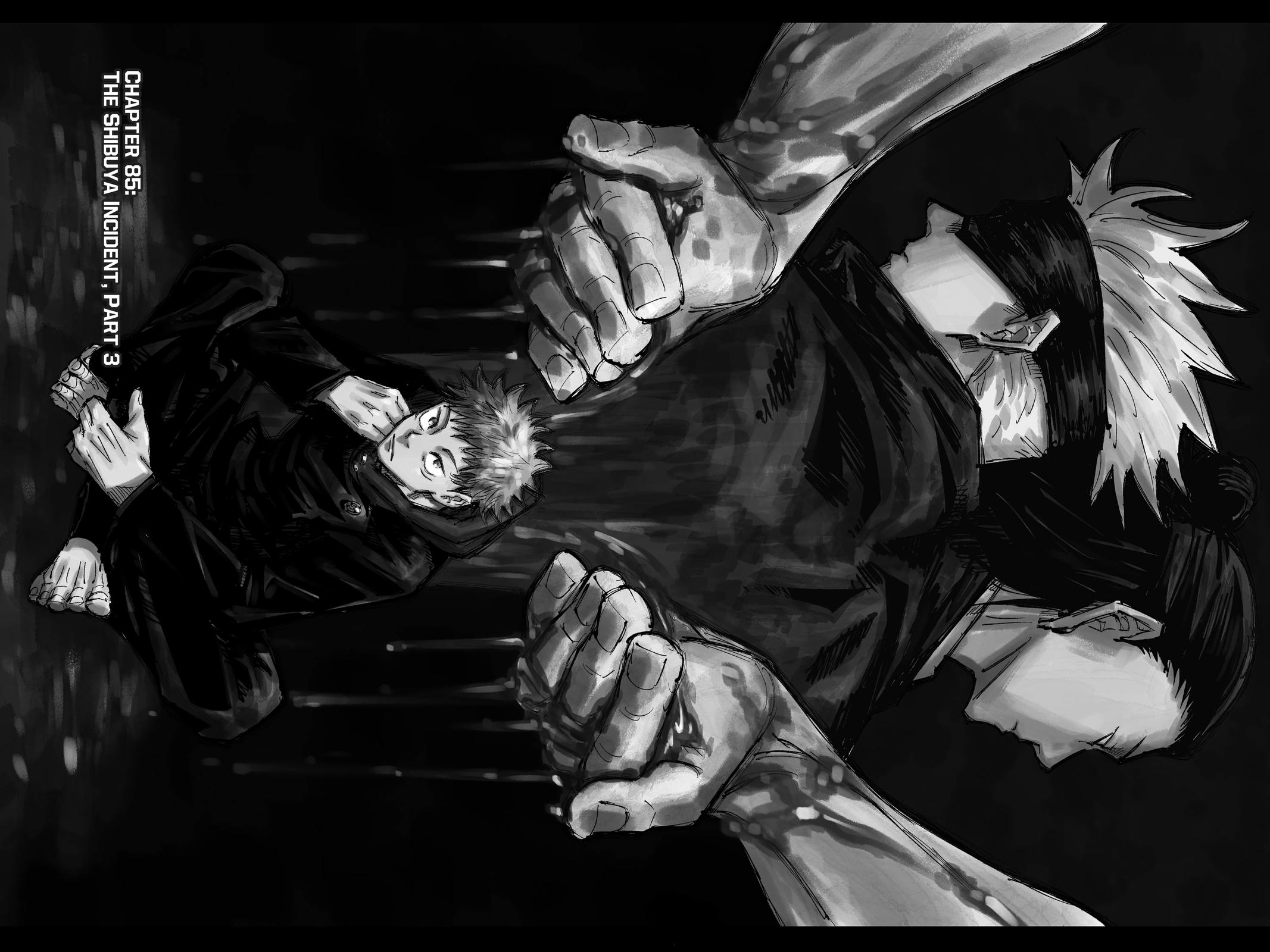 Jujutsu Kaisen Manga Chapter 85 page 1 - The Shibuya Incident, Part 3