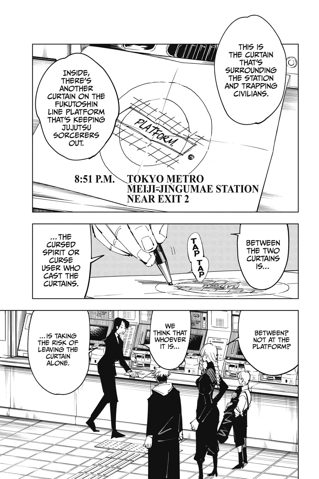 Jujutsu Kaisen Manga Chapter 85 page 19 - The Shibuya Incident, Part 3