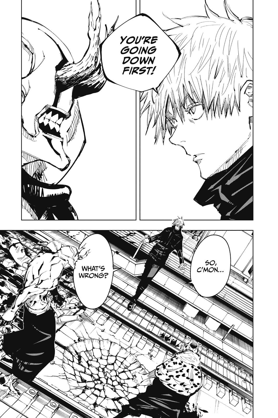 Jujutsu Kaisen Manga Chapter 85 page 3 - The Shibuya Incident, Part 3