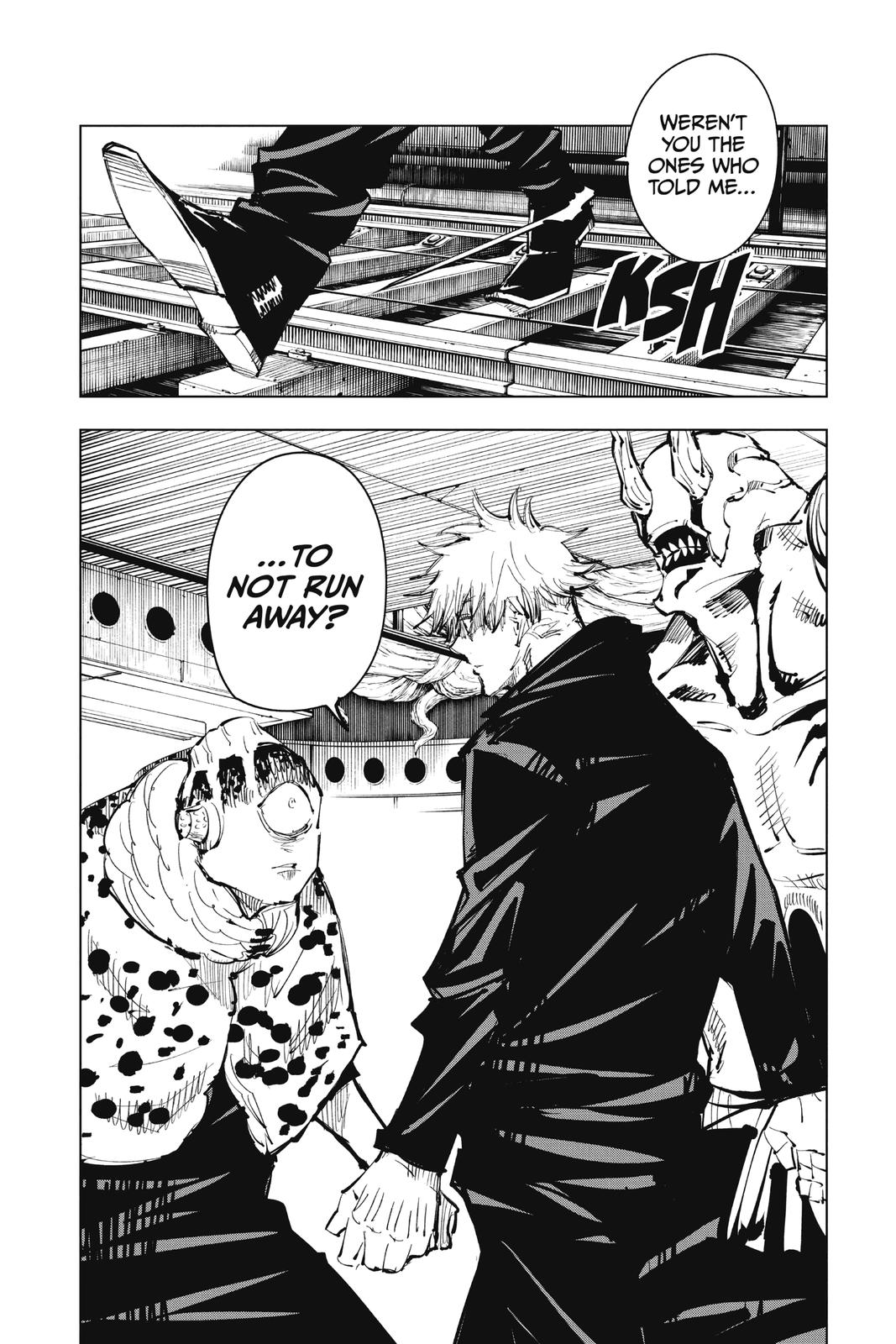 Jujutsu Kaisen Manga Chapter 85 page 4 - The Shibuya Incident, Part 3