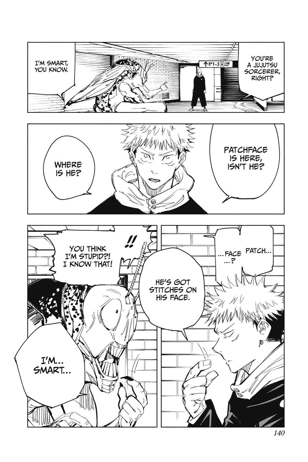 Jujutsu Kaisen Manga Chapter 86 page 12 - The Shibuya Incident, Part 4