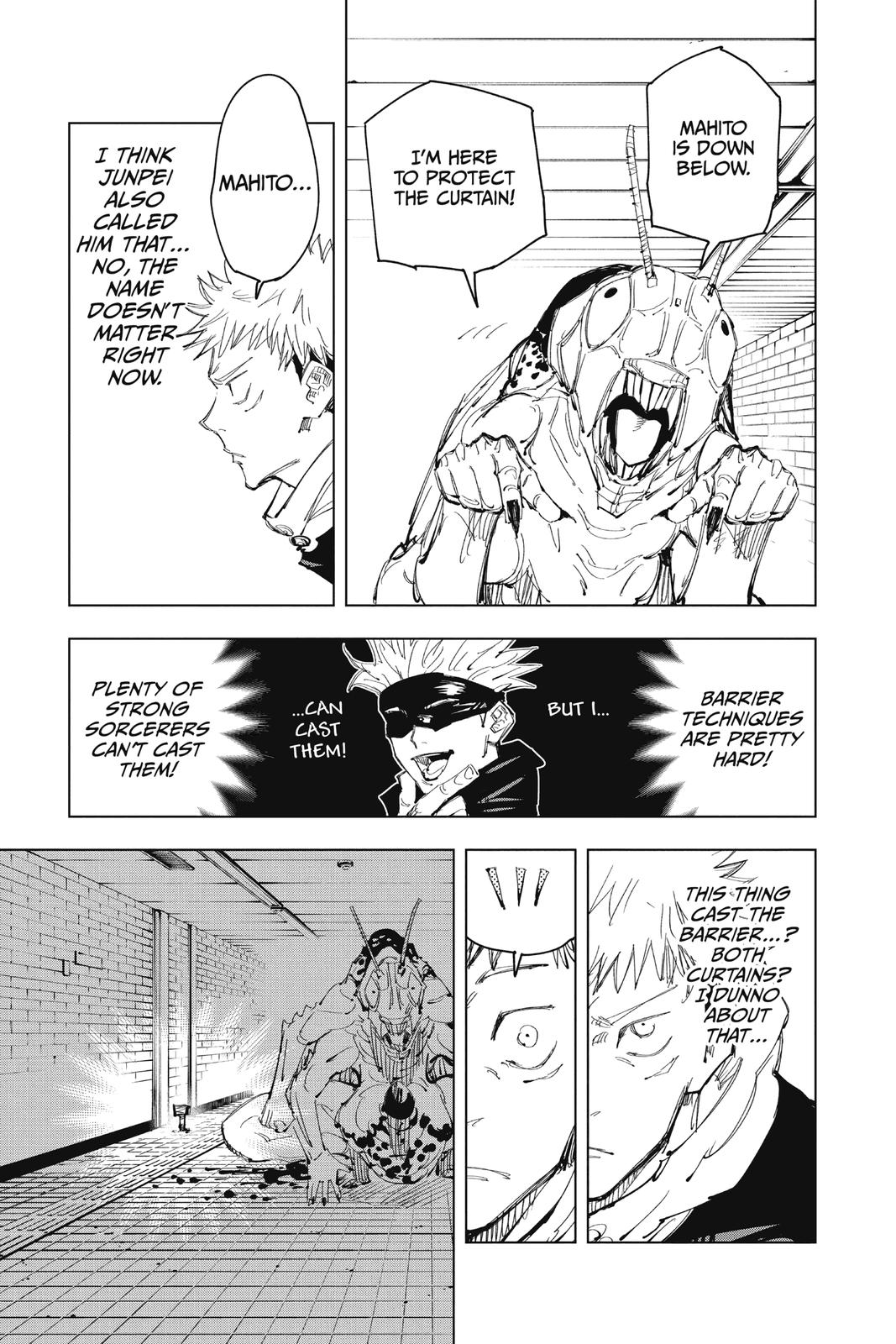 Jujutsu Kaisen Manga Chapter 86 page 13 - The Shibuya Incident, Part 4
