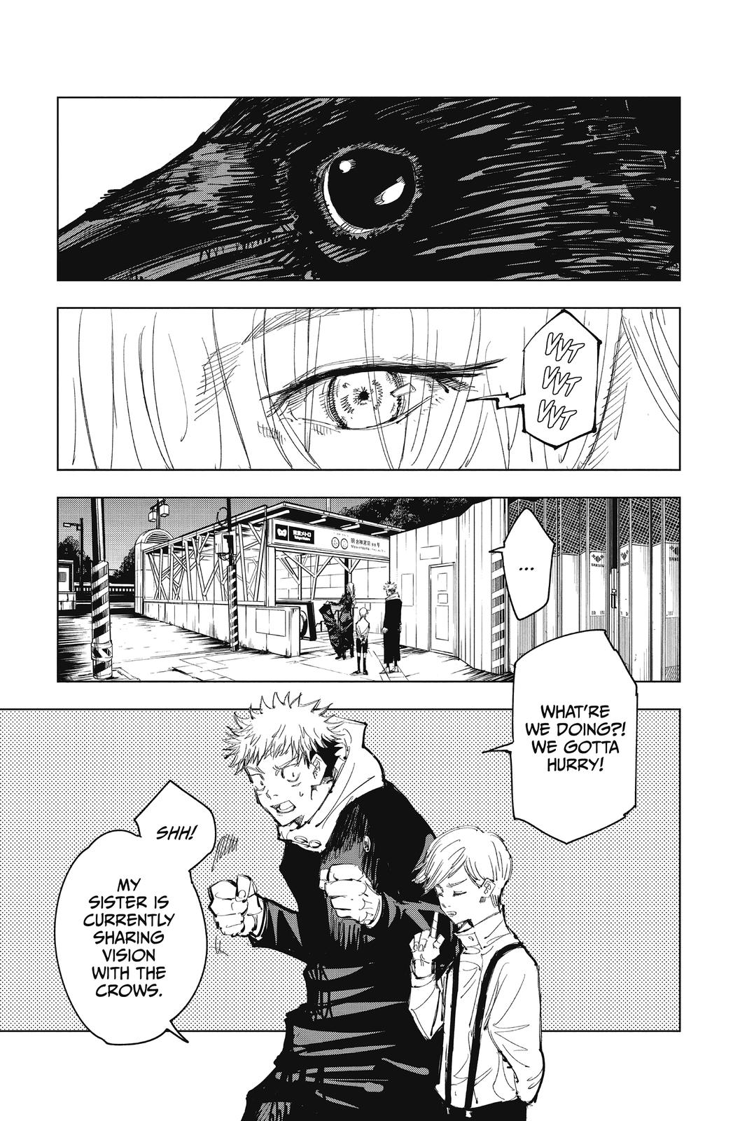 Jujutsu Kaisen Manga Chapter 86 page 3 - The Shibuya Incident, Part 4
