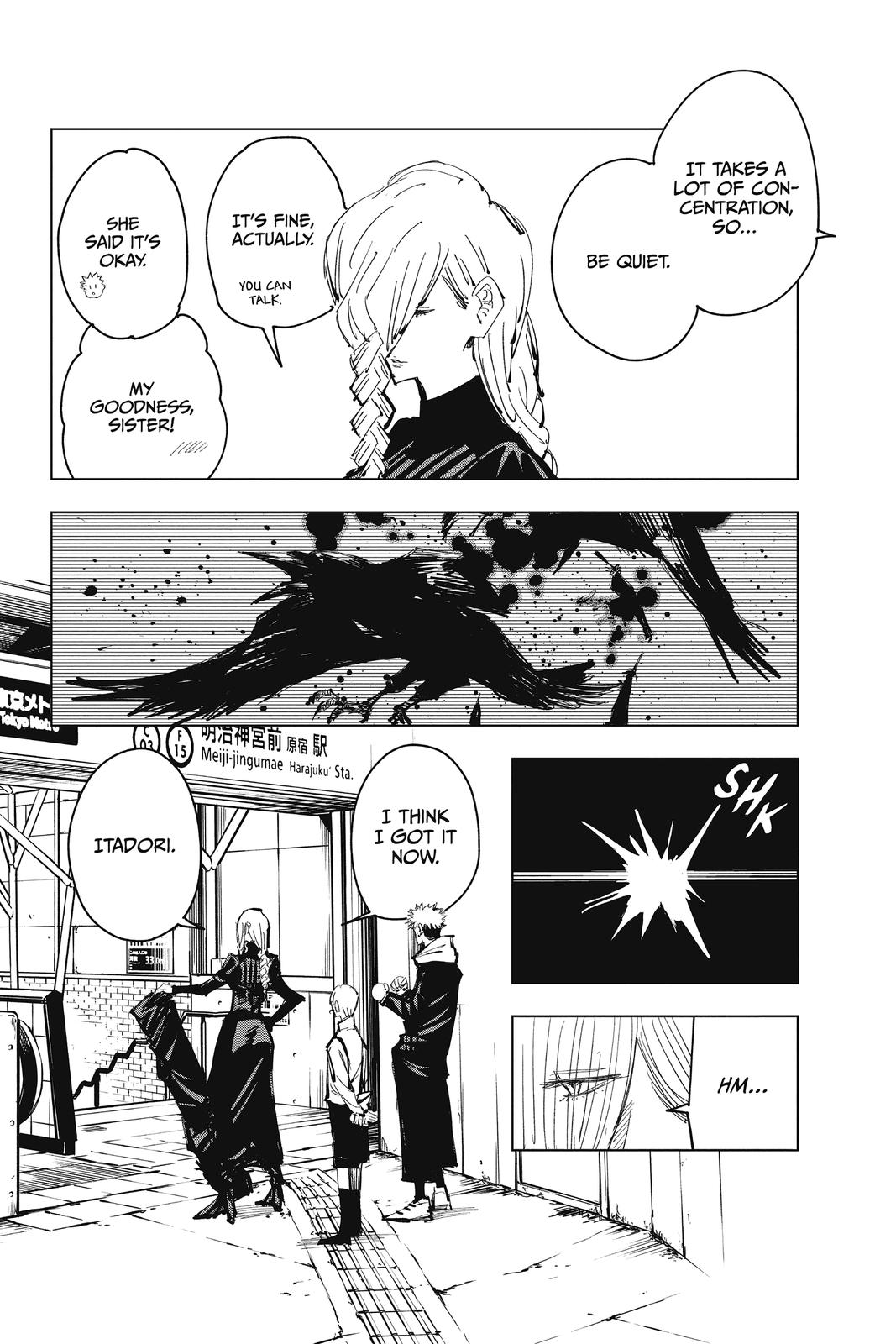 Jujutsu Kaisen Manga Chapter 86 page 4 - The Shibuya Incident, Part 4