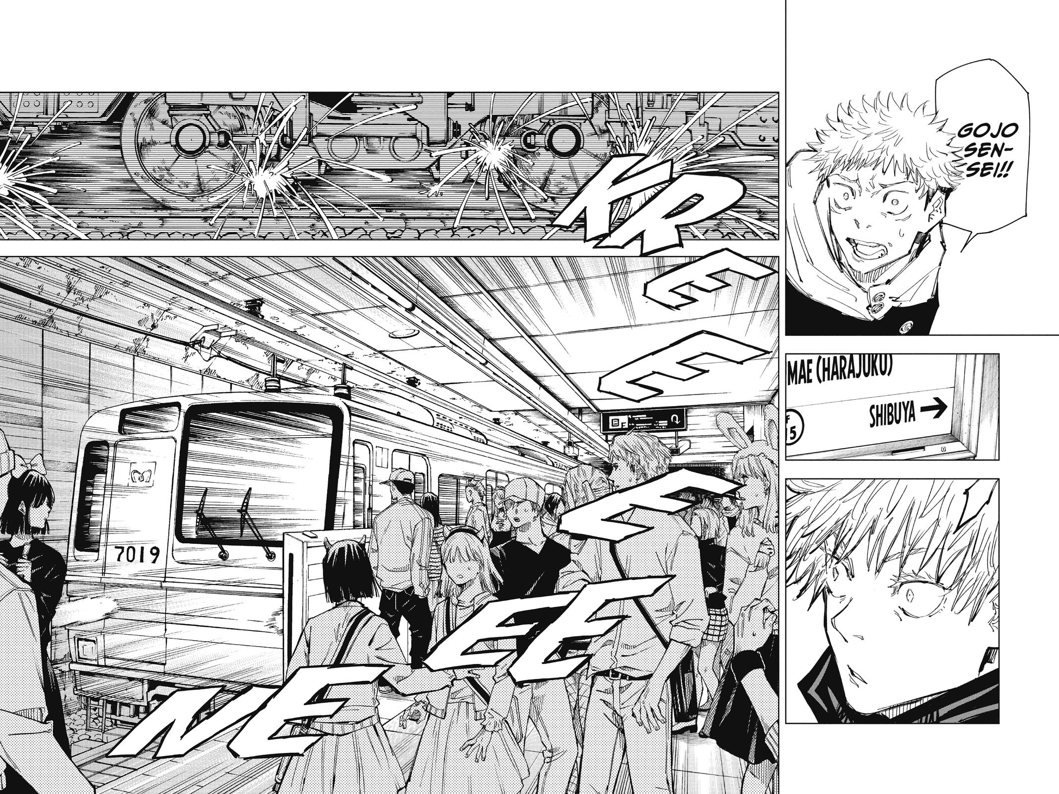 Jujutsu Kaisen Manga Chapter 88 page 12 - The Shibuya Incident, Part 6