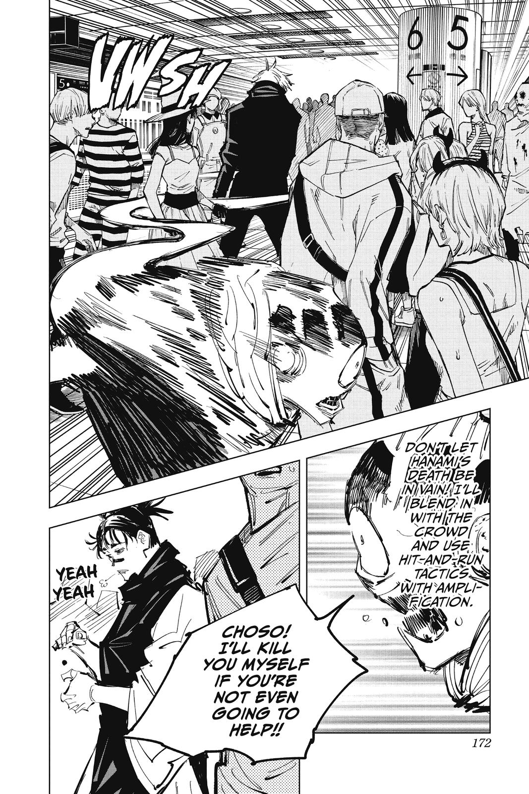 Jujutsu Kaisen Manga Chapter 88 page 4 - The Shibuya Incident, Part 6