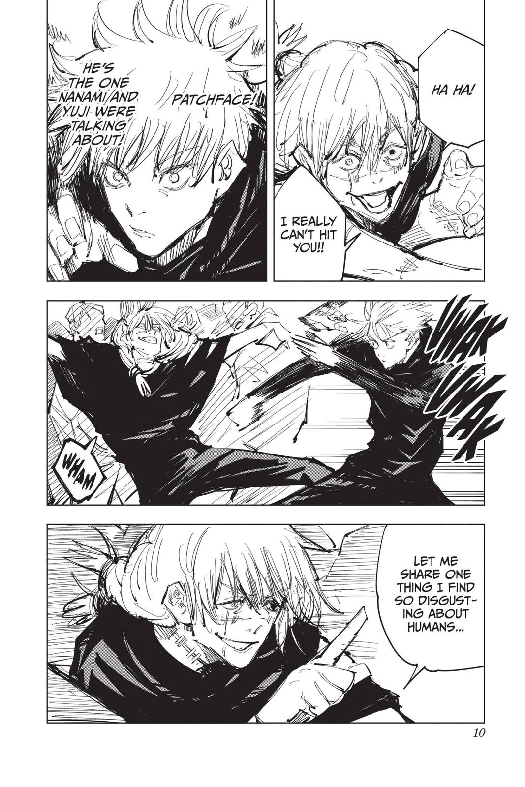 Jujutsu Kaisen Manga Chapter 89 page 10 - The Shibuya Incident, Part 7