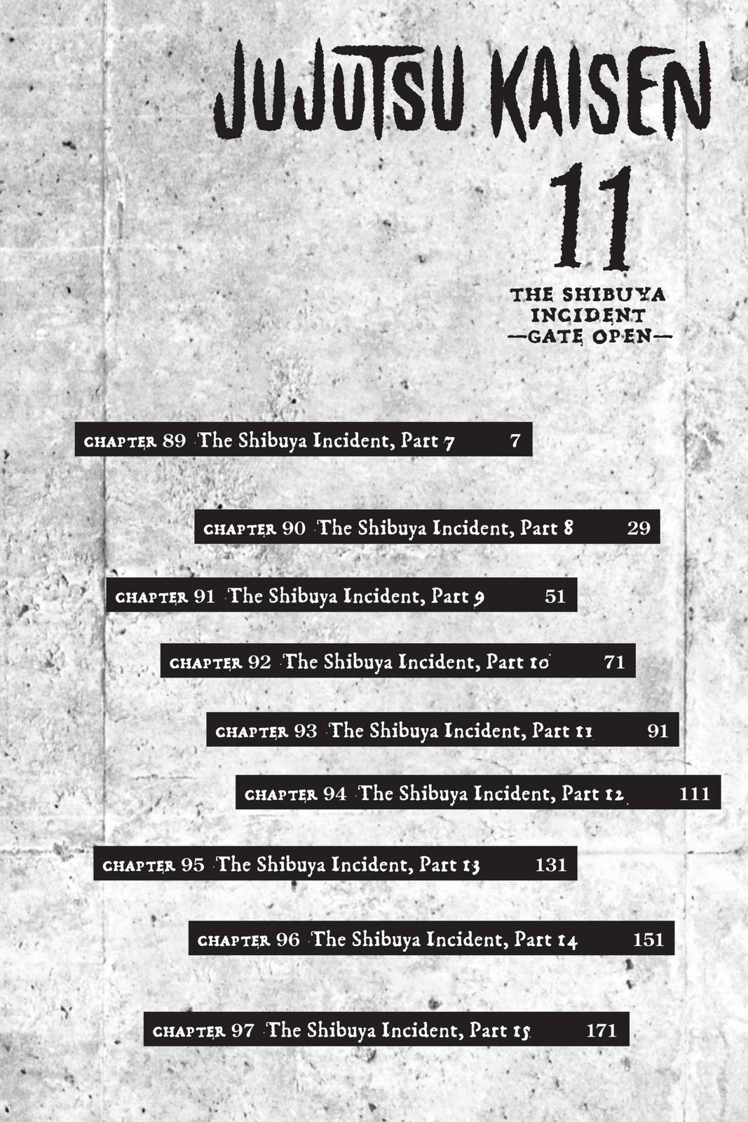 Jujutsu Kaisen Manga Chapter 89 page 6 - The Shibuya Incident, Part 7