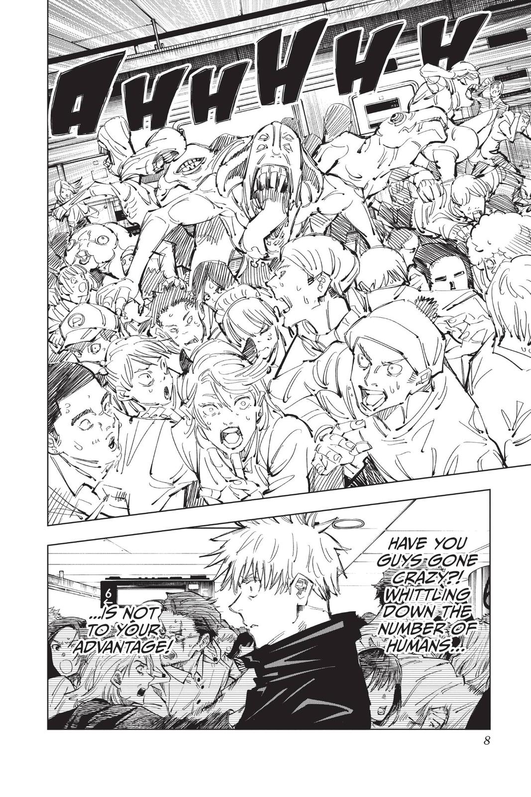 Jujutsu Kaisen Manga Chapter 89 page 8 - The Shibuya Incident, Part 7