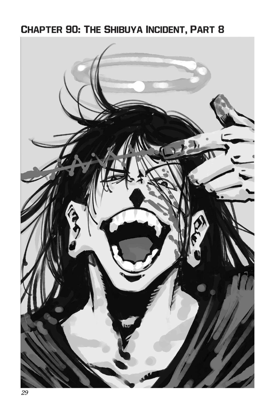 Jujutsu Kaisen Manga Chapter 90 page 1 - The Shibuya Incident, Part 8