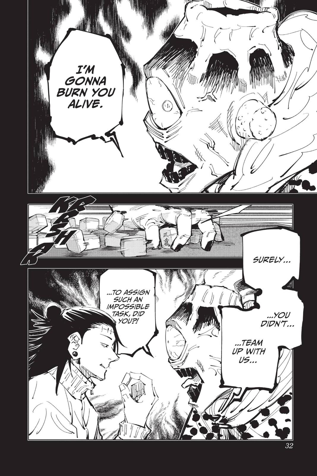 Jujutsu Kaisen Manga Chapter 90 page 4 - The Shibuya Incident, Part 8