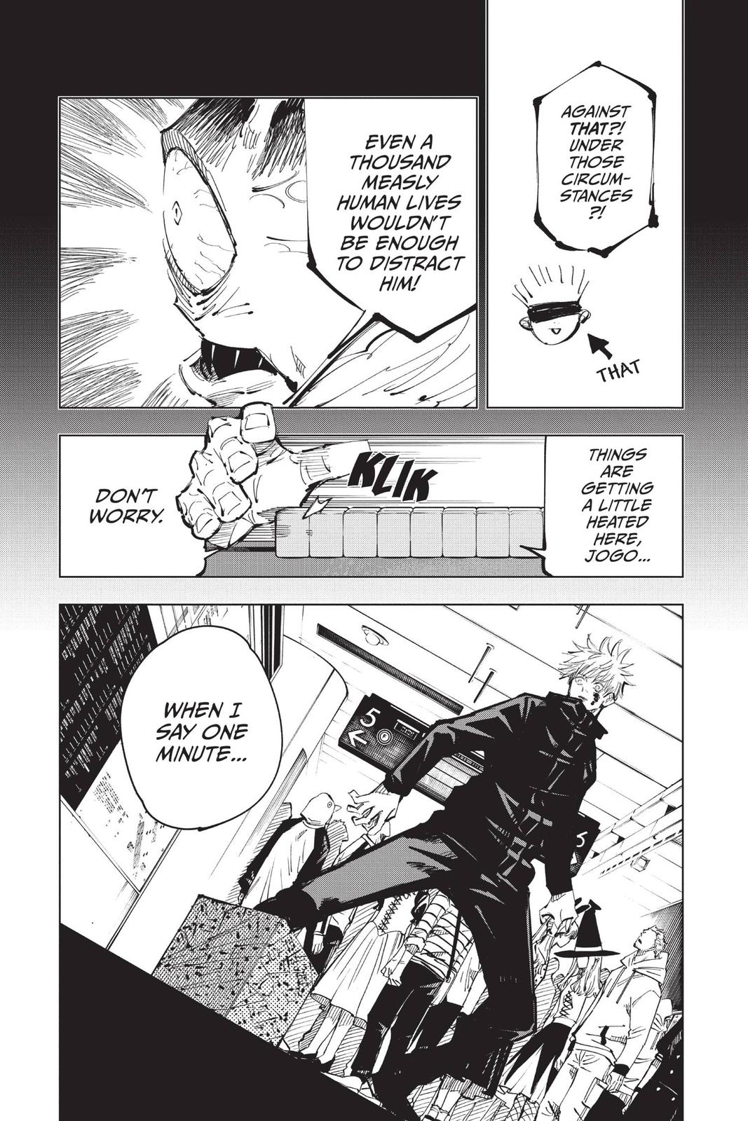 Jujutsu Kaisen Manga Chapter 90 page 5 - The Shibuya Incident, Part 8