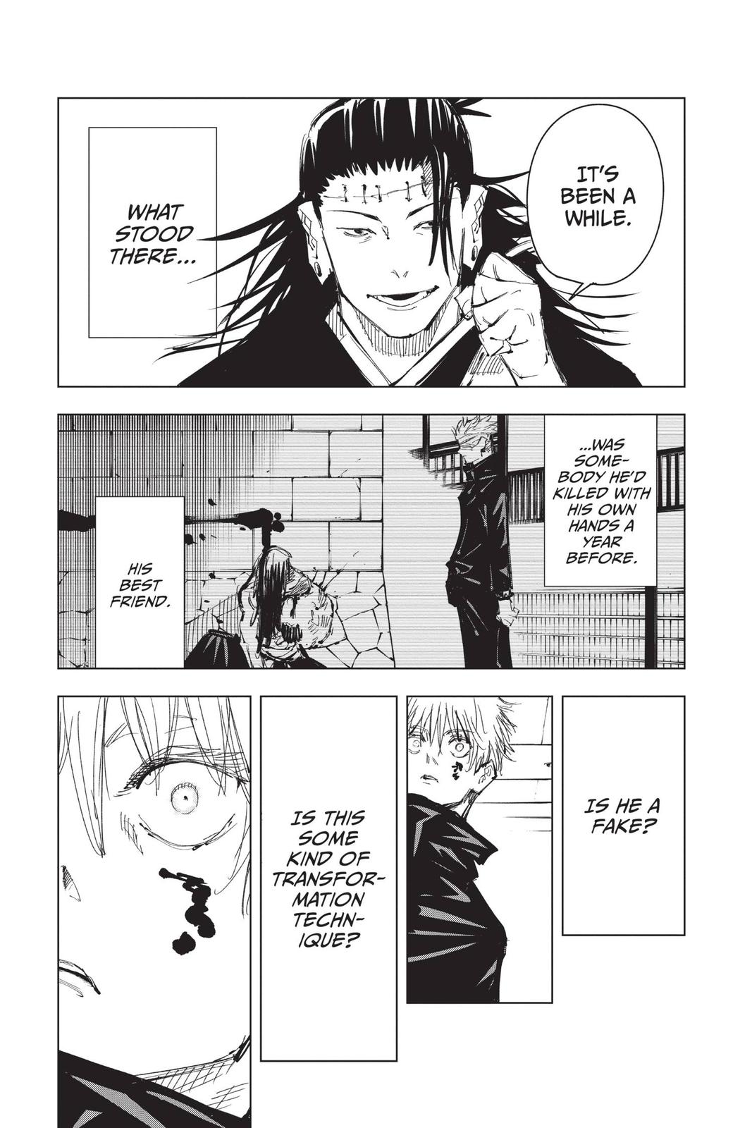 Jujutsu Kaisen Manga Chapter 90 page 9 - The Shibuya Incident, Part 8