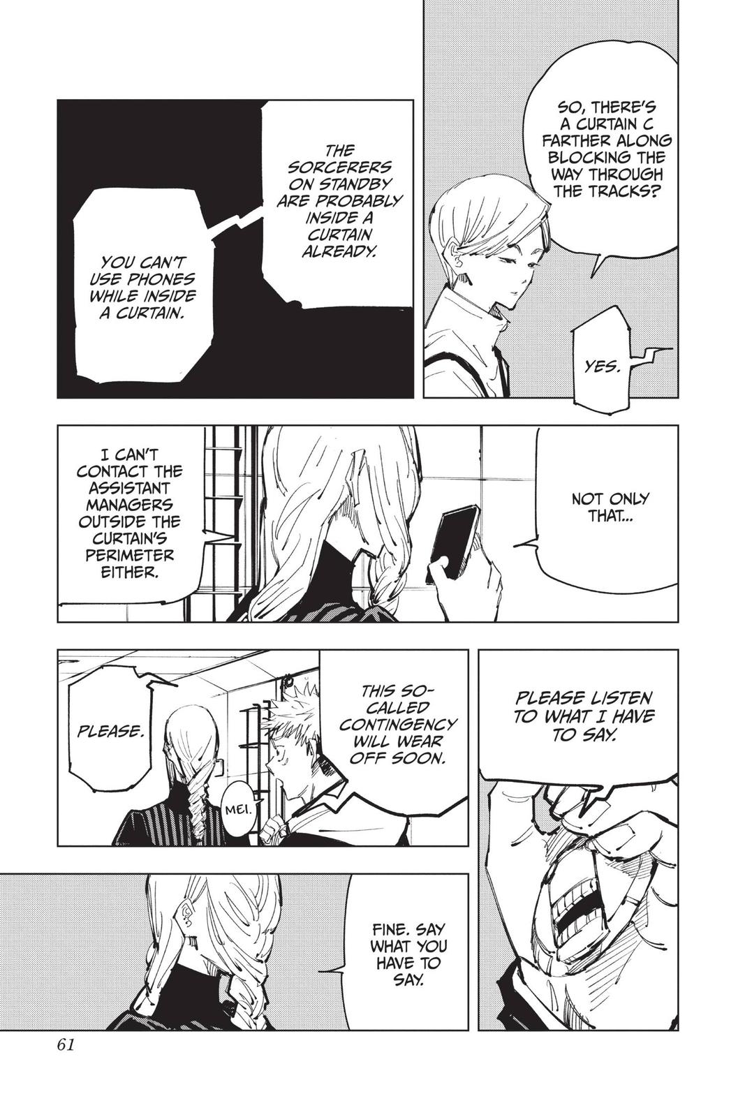 Jujutsu Kaisen Manga Chapter 91 page 11 - The Shibuya Incident, Part 9
