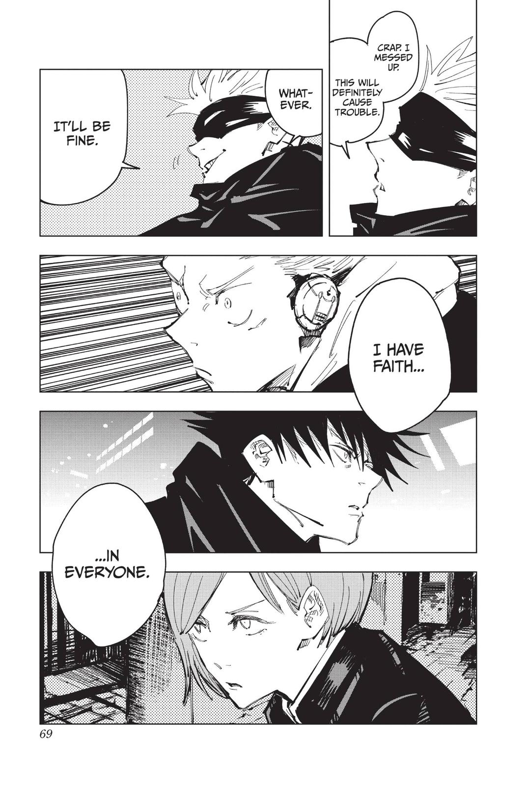 Jujutsu Kaisen Manga Chapter 91 page 19 - The Shibuya Incident, Part 9