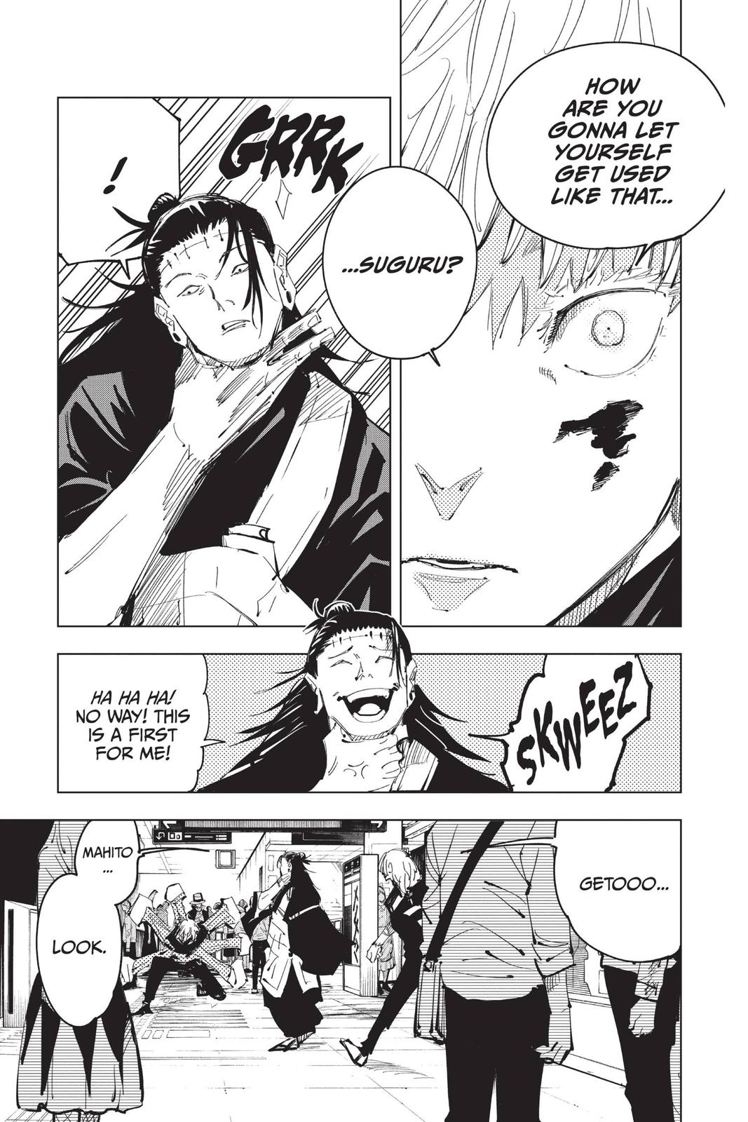 Jujutsu Kaisen Manga Chapter 91 page 3 - The Shibuya Incident, Part 9