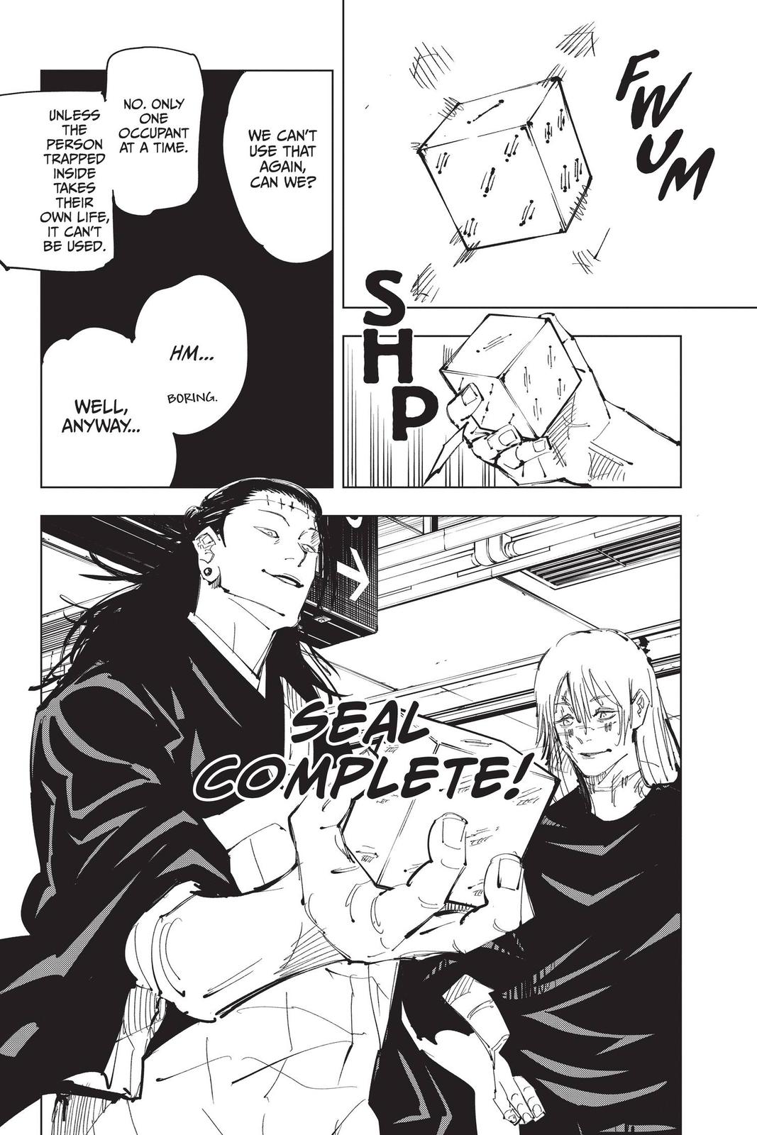 Jujutsu Kaisen Manga Chapter 91 page 6 - The Shibuya Incident, Part 9