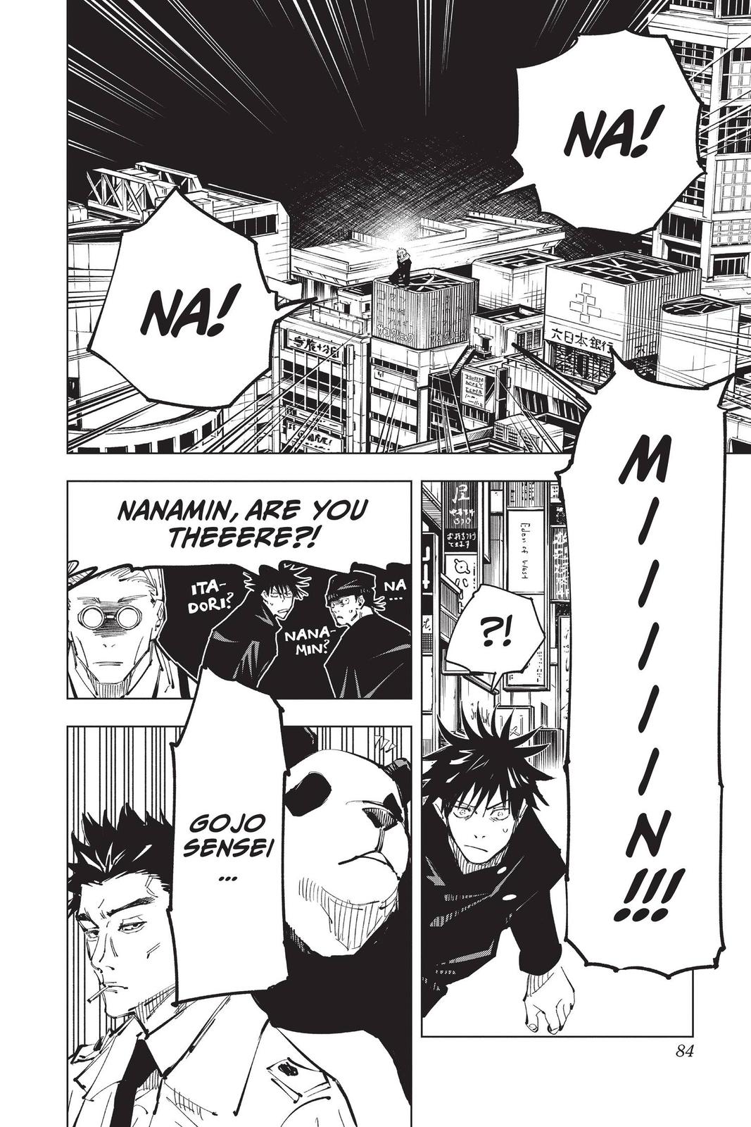 Jujutsu Kaisen Manga Chapter 92 page 14 - The Shibuya Incident, Part 10