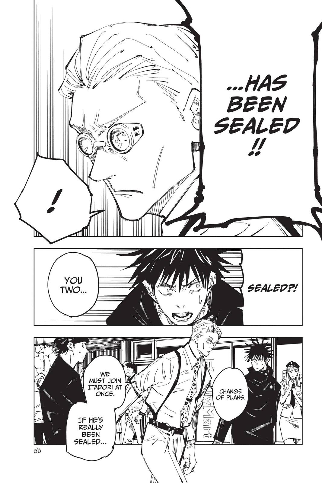Jujutsu Kaisen Manga Chapter 92 page 15 - The Shibuya Incident, Part 10