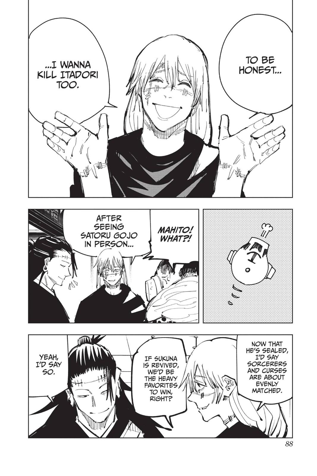 Jujutsu Kaisen Manga Chapter 92 page 18 - The Shibuya Incident, Part 10