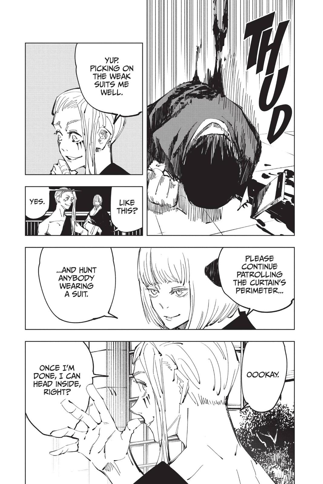 Jujutsu Kaisen Manga Chapter 92 page 5 - The Shibuya Incident, Part 10