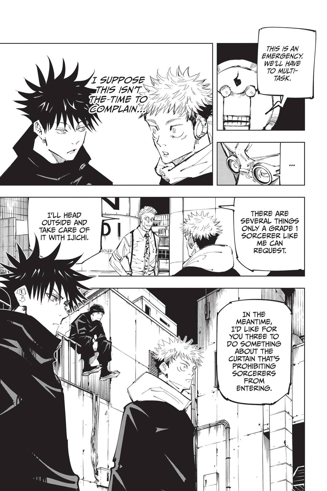 Jujutsu Kaisen Manga Chapter 93 page 11 - The Shibuya Incident, Part 11