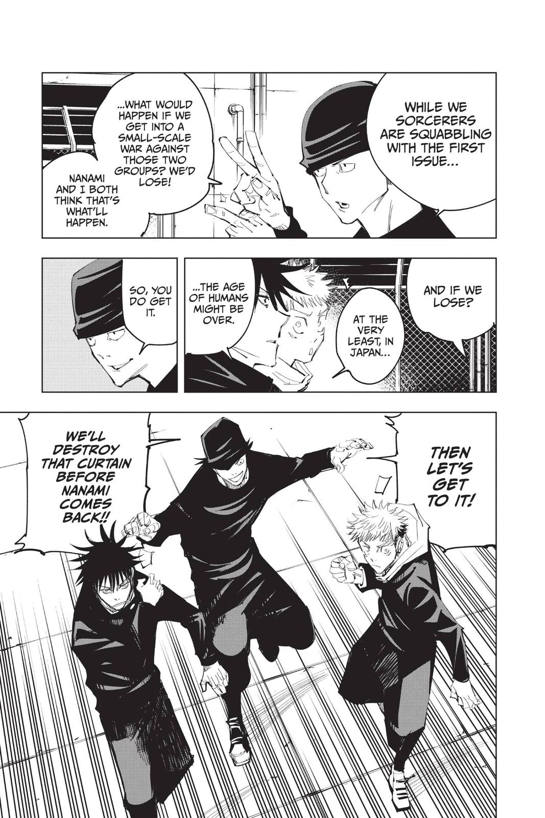 Jujutsu Kaisen Manga Chapter 93 page 15 - The Shibuya Incident, Part 11