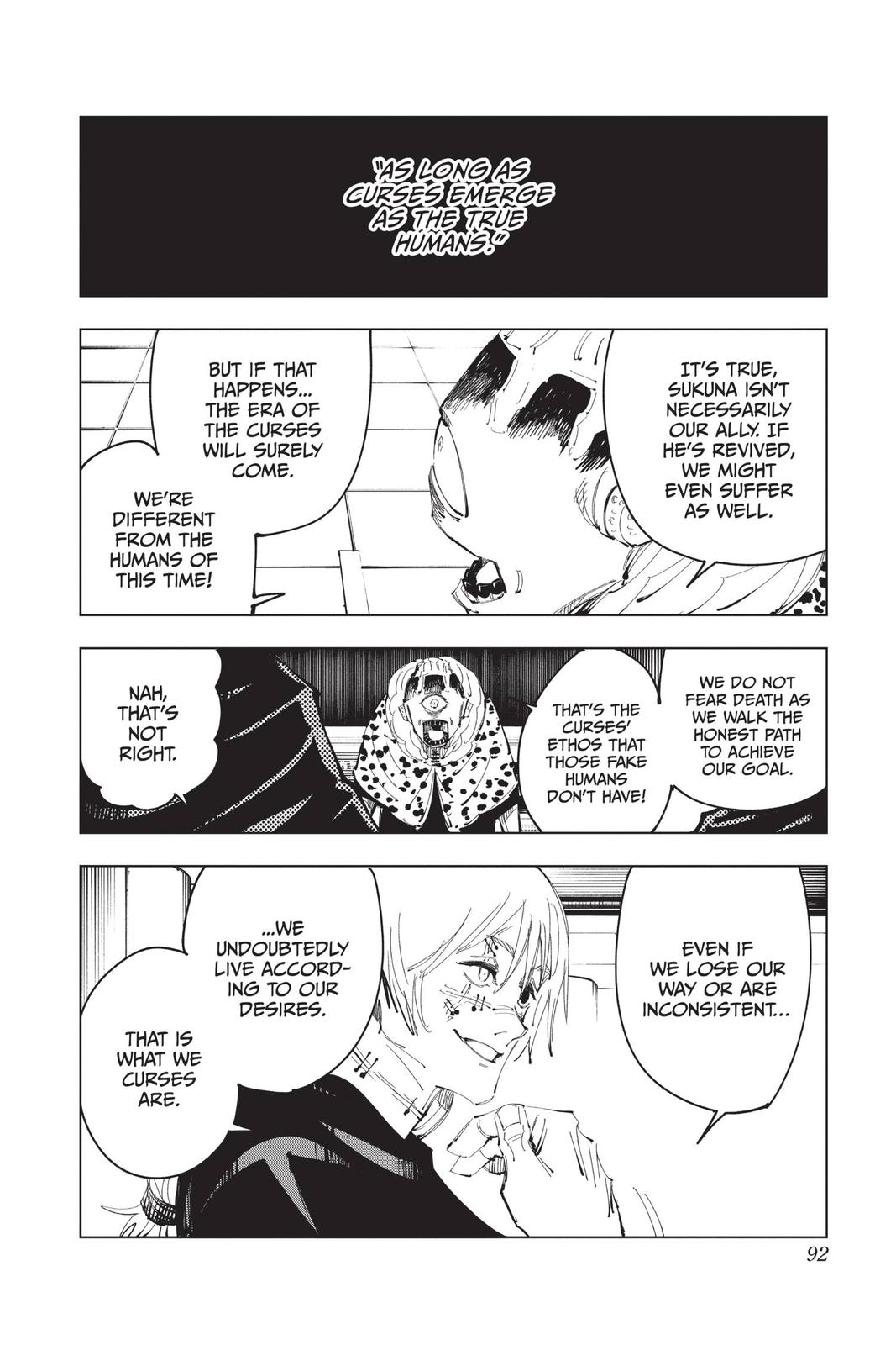 Jujutsu Kaisen Manga Chapter 93 page 2 - The Shibuya Incident, Part 11