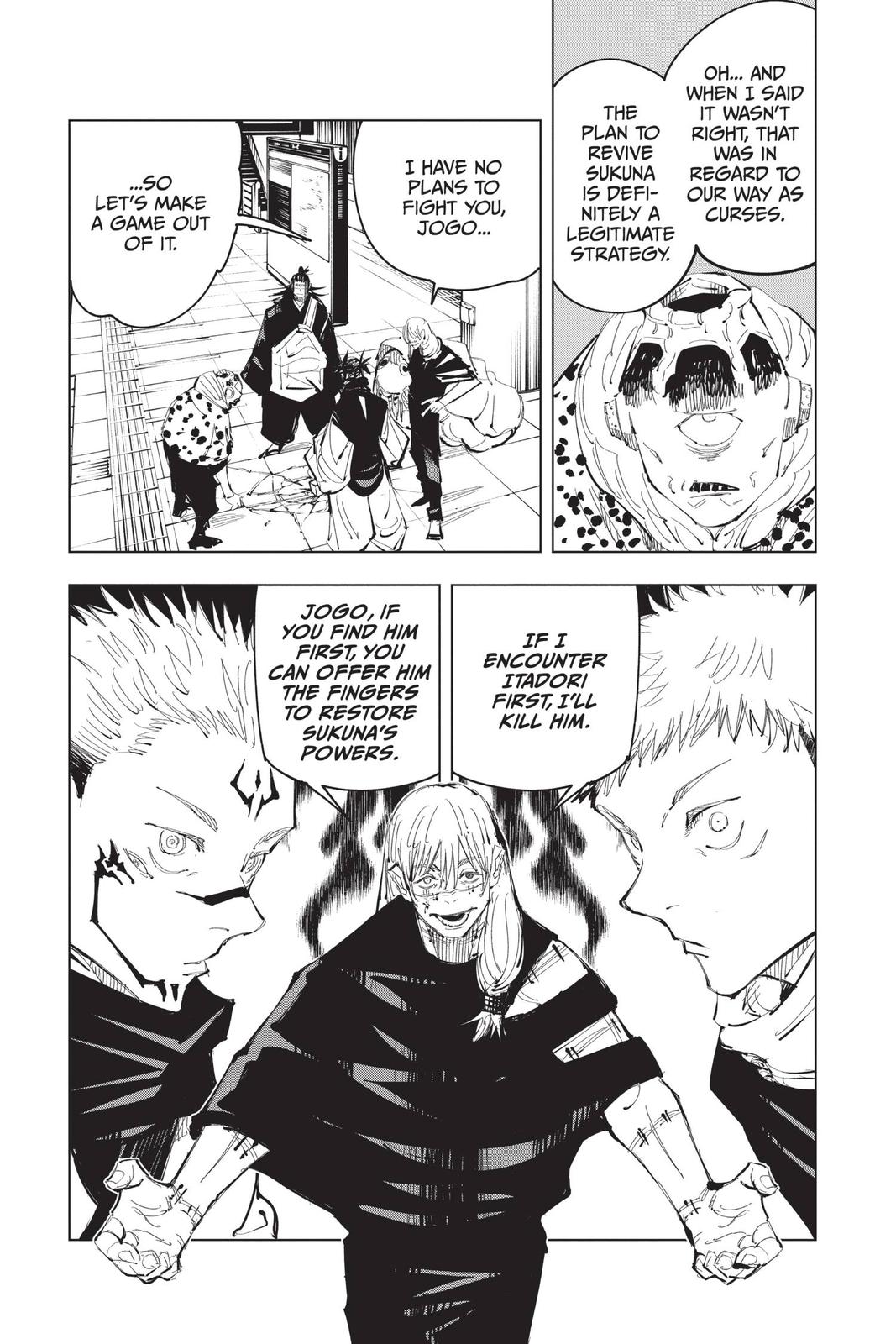 Jujutsu Kaisen Manga Chapter 93 page 3 - The Shibuya Incident, Part 11