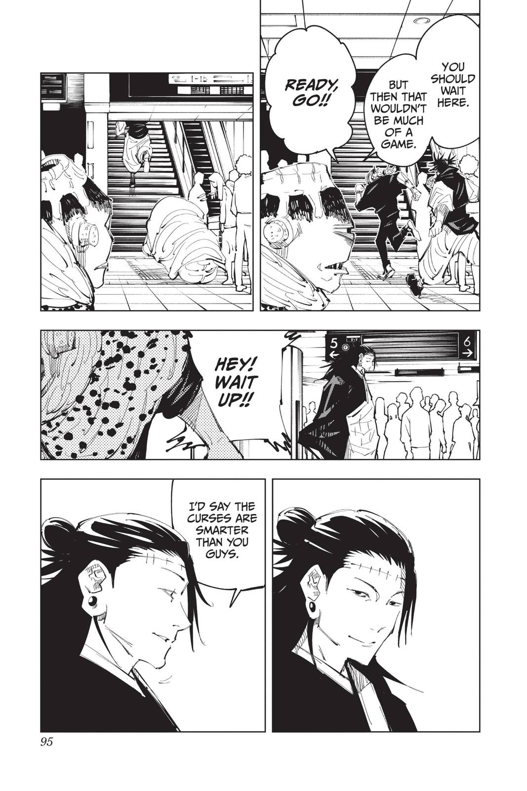 Jujutsu Kaisen Manga Chapter 93 page 5 - The Shibuya Incident, Part 11