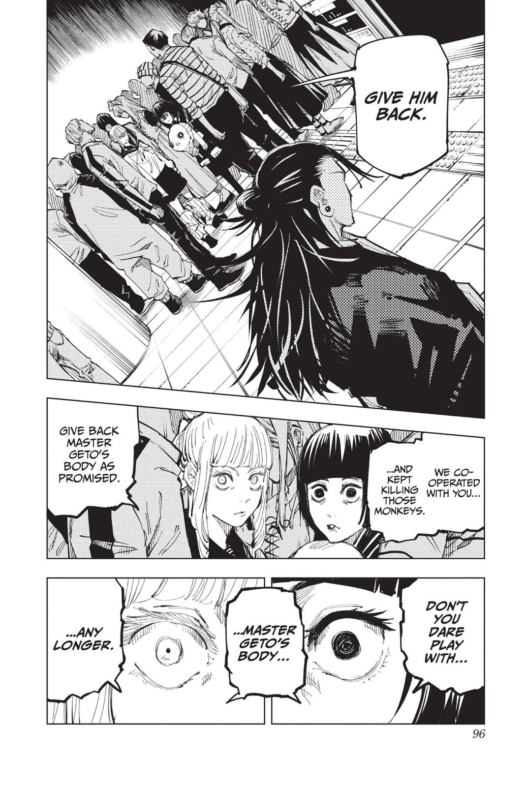 Jujutsu Kaisen Manga Chapter 93 page 6 - The Shibuya Incident, Part 11