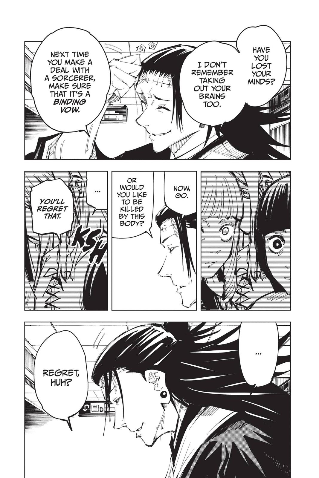 Jujutsu Kaisen Manga Chapter 93 page 7 - The Shibuya Incident, Part 11