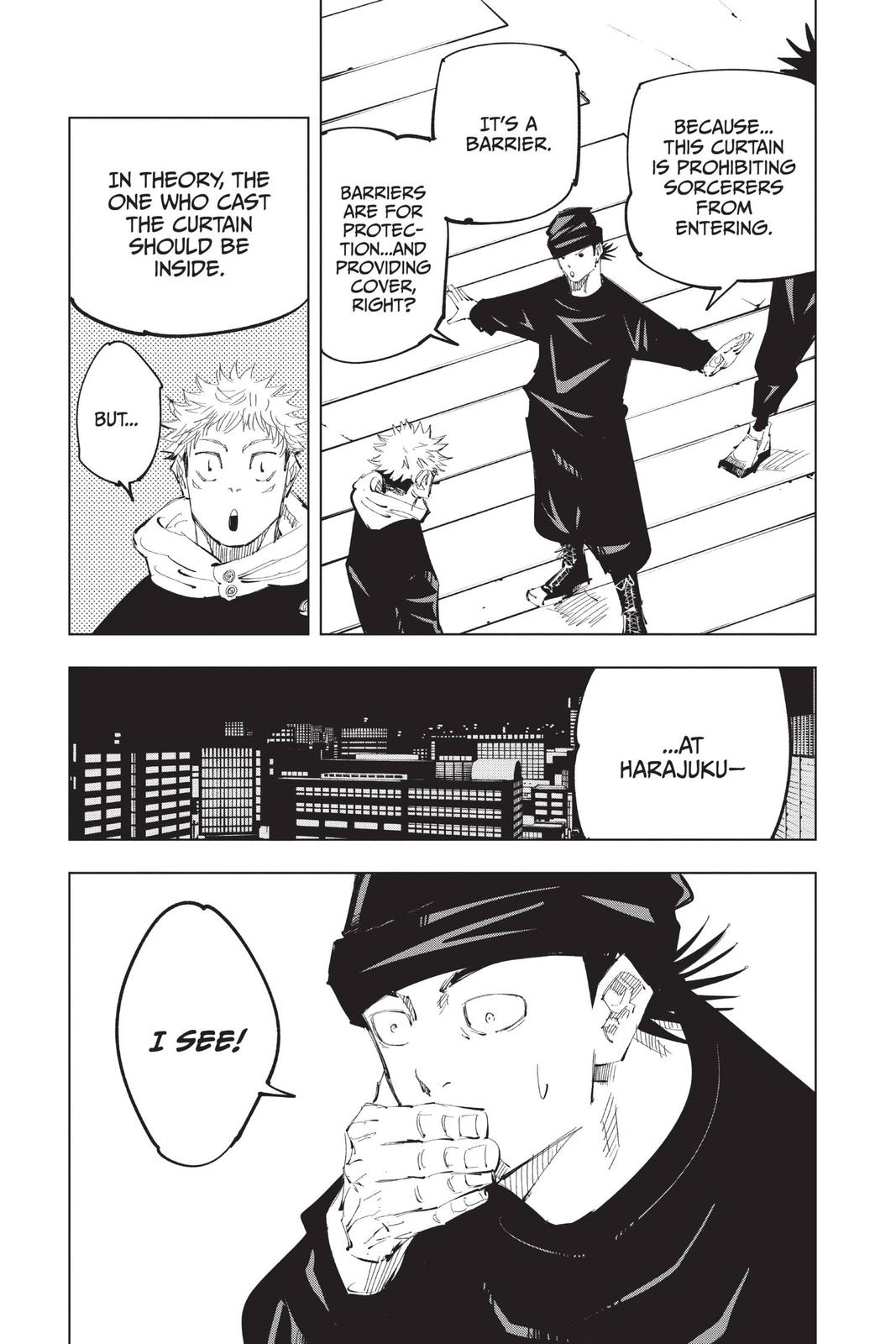 Jujutsu Kaisen Manga Chapter 94 page 3 - The Shibuya Incident, Part 12