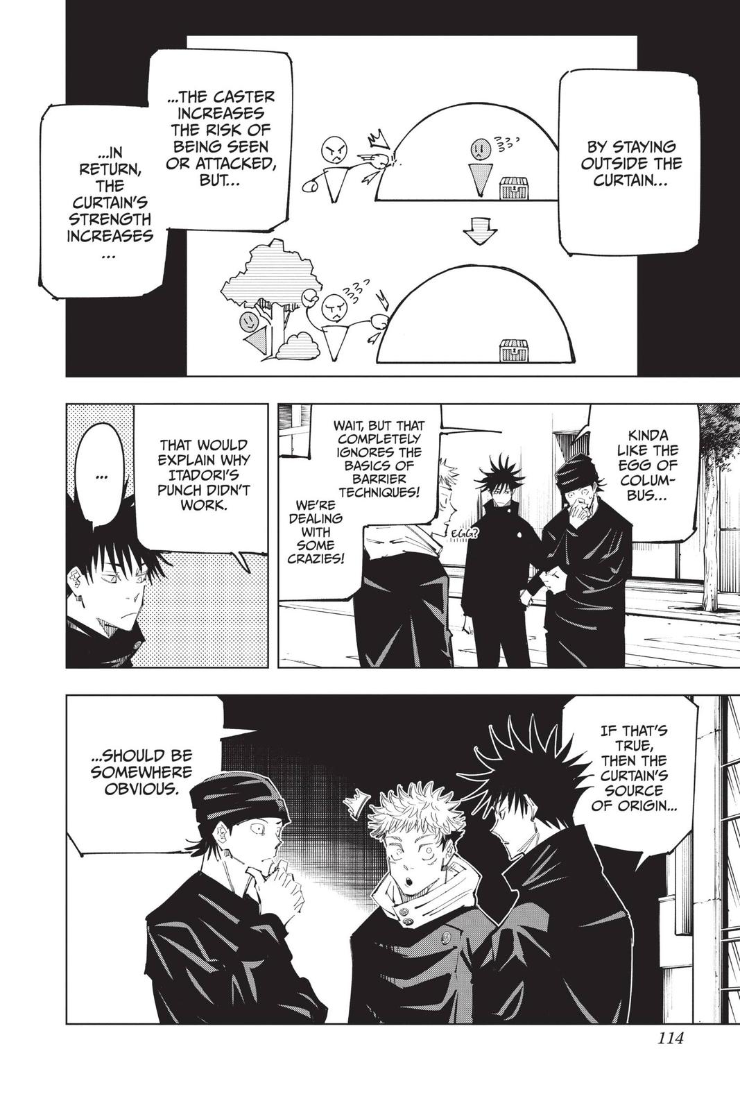 Jujutsu Kaisen Manga Chapter 94 page 4 - The Shibuya Incident, Part 12