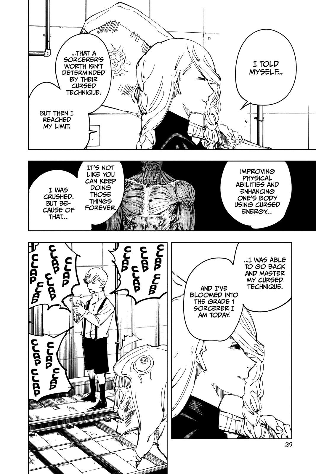 Jujutsu Kaisen Manga Chapter 98 page 20 - The Shibuya Incident, Part 16