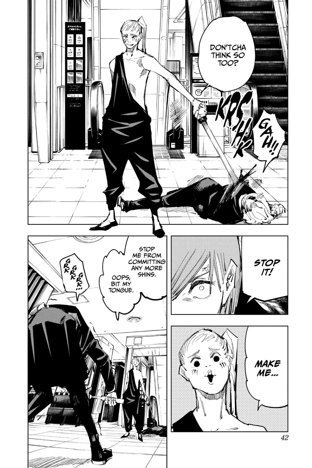 Jujutsu Kaisen Manga Chapter 99 page 15 - The Shibuya Incident, Part 17