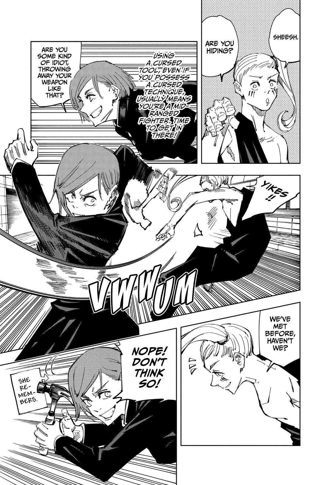 Jujutsu Kaisen Manga Chapter 99 page 6 - The Shibuya Incident, Part 17