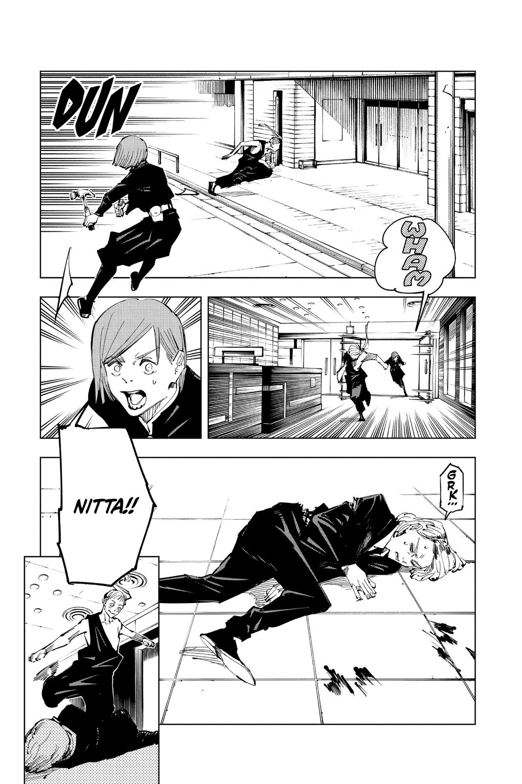 Jujutsu Kaisen Manga Chapter 99 page 8 - The Shibuya Incident, Part 17